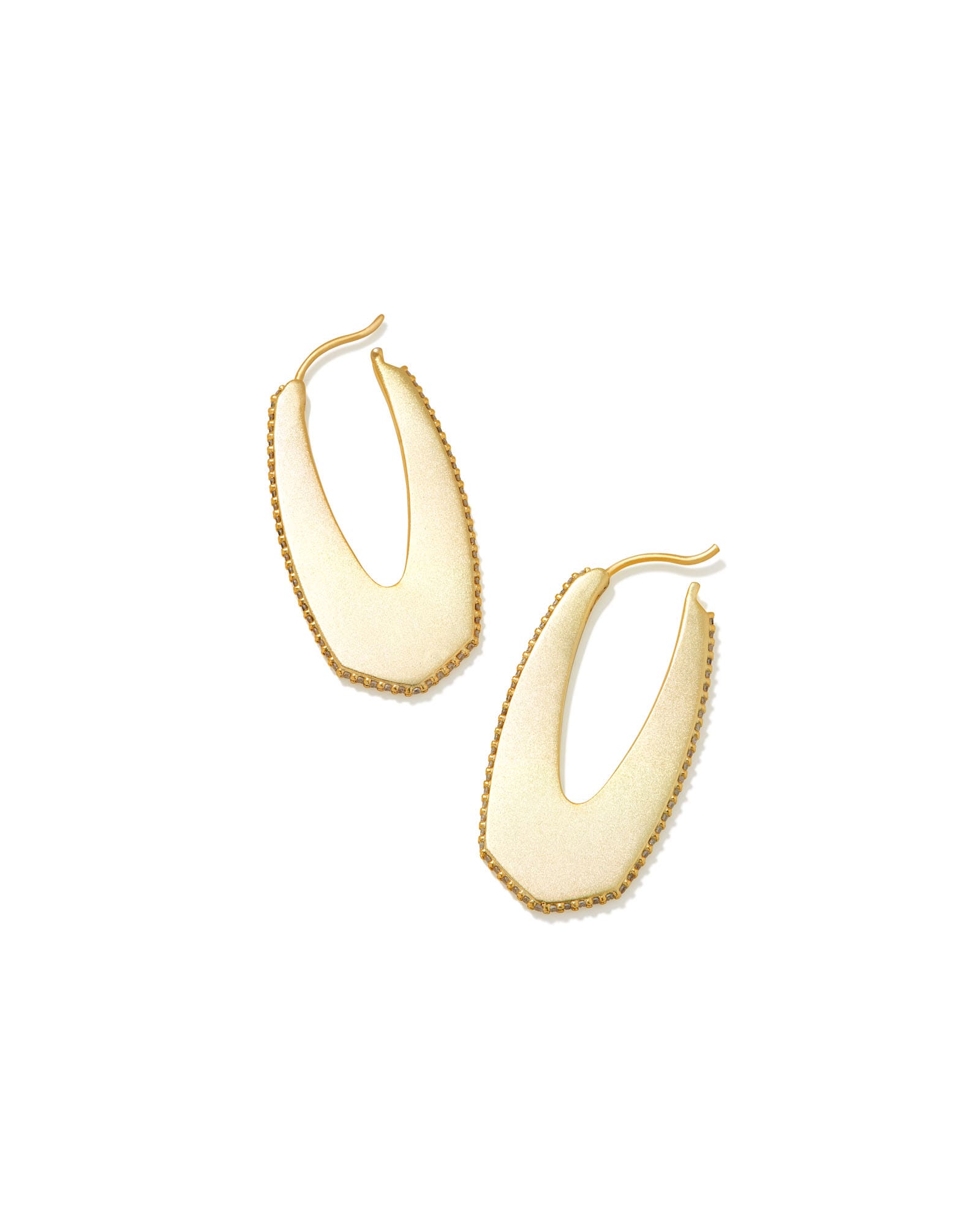 Kendra Scott Adeline Hoop Earrings in Gold | 14K Yellow Gold